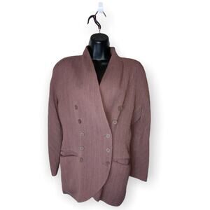 Maska Women’s Striped Wool Blazer size 8